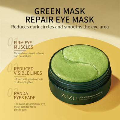 24K gold under eye masks for dark circles and puffiness
