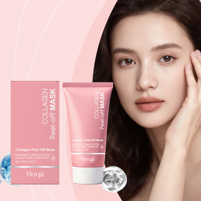 Gentle collagen peel-off mask for nourishing hydration
